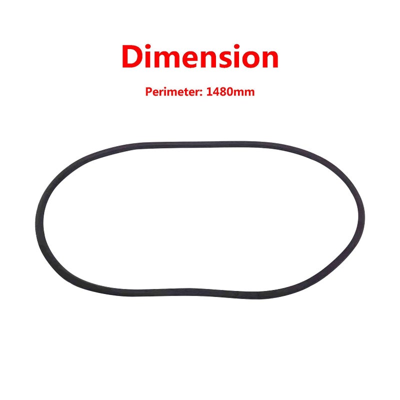 HJSIUTV Belt Box Outer Clutch Cover Seal Replacement for 2014-2020 Polaris RZR 900S XP 1000 Ranger XP 900 570-4 Crew ACE General 1000 Black - Image 4